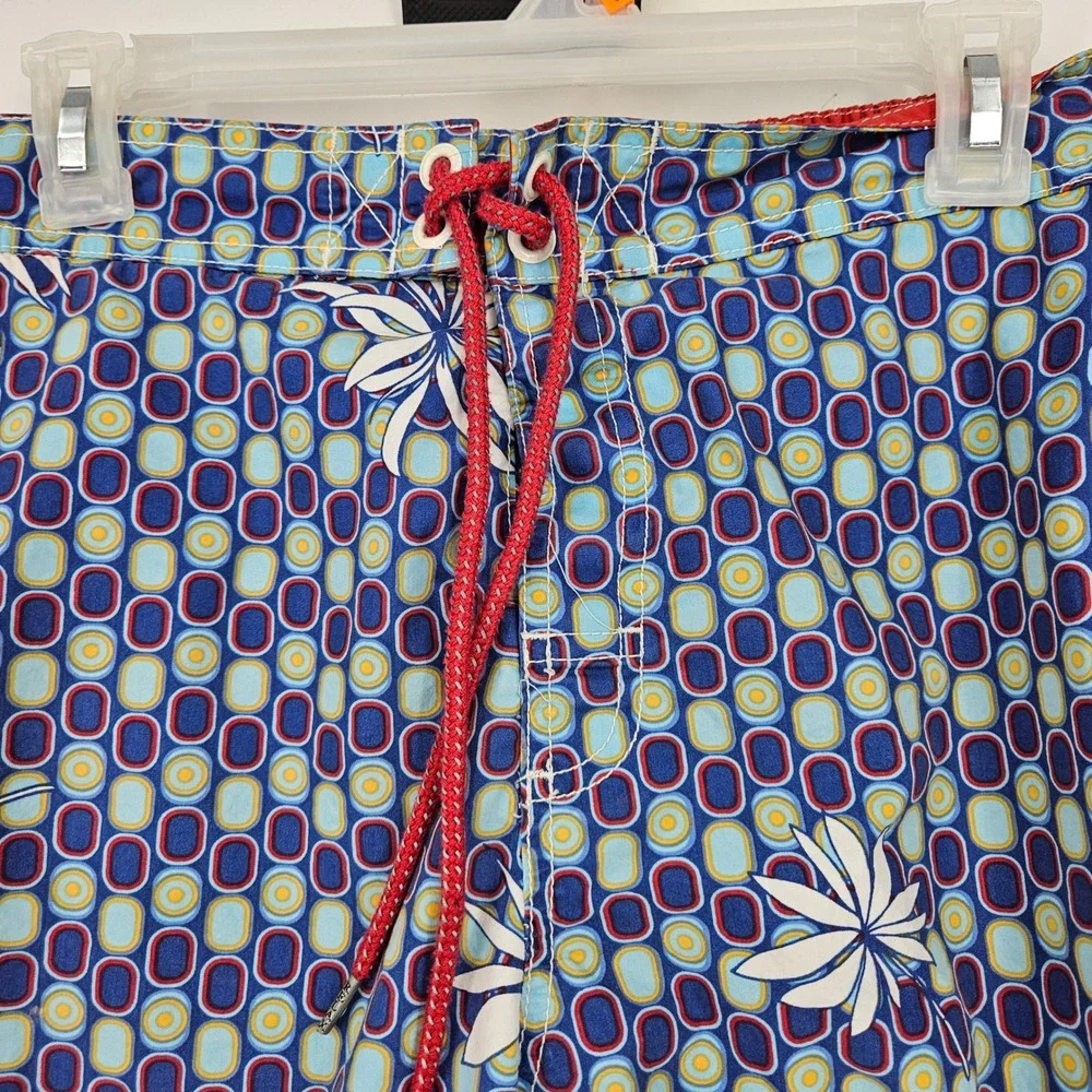 Tommy Bahama Swim Trunks Mens Medium Lined‎ AOP Floral Relax Summer Beach